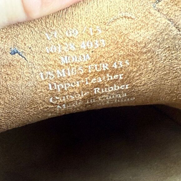 OluKai Moloa Mens Size 10.5 Black Leather Collapsible Heel Slip On Loafer - Picture 7 of 11